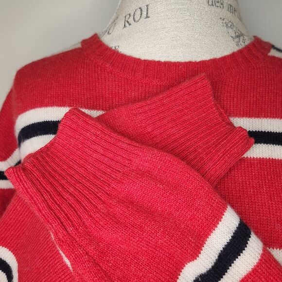 Gant Men's Polo Stripe Knit Sweater - Picture 5 of 9